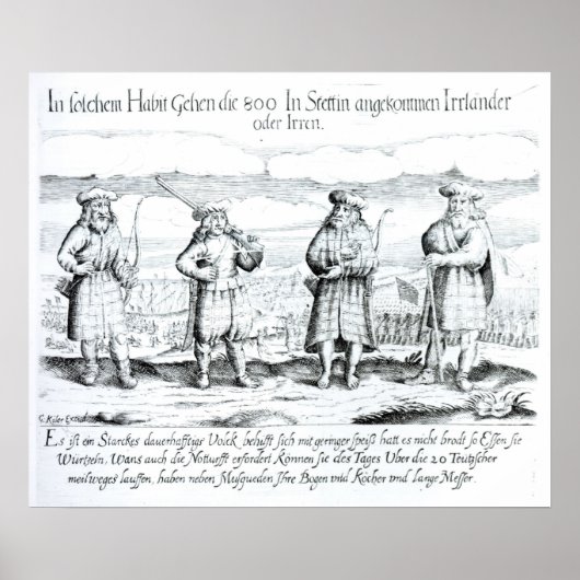 In zo'n aanval deden Irishmen Poster (Voorkant)