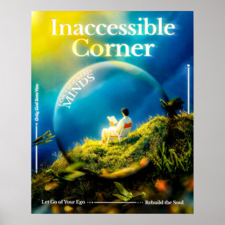 Inaccessible Corner − Where the Mind Finds Silence Poster