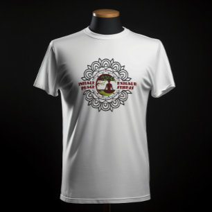 Inademen Vrede Uitademen Stress Yoga Meditatie Cha T-shirt
