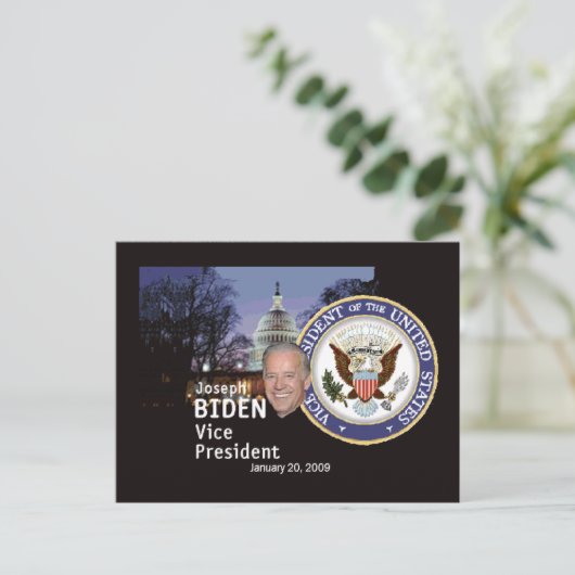 Inauguraal Briefkaart (Staand voorkant)