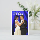 Inaugural Ball Dance Briefkaart (Staand voorkant)