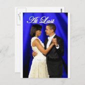 Inaugural Ball Dance Briefkaart (Voorkant / Achterkant)