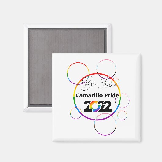 Inaugural Cam Pride Magnet 2022 (Recto/Verso)