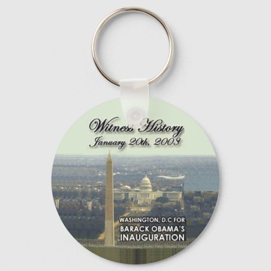 Inaugural Sleutelhanger (Voorkant)
