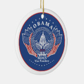 Inaugurale 2013 keramisch ornament (Rechts)