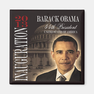 Inaugurale Obama Magnet 2013 Magneet