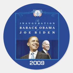 Inaugurale ticker ronde sticker