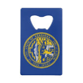 Inaugurateur de bouteilles en acier avec drapeau d (Dos)