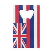 Inaugurateur de bouteilles en acier avec drapeau d (Dos)