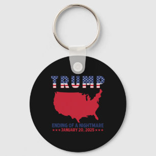 Inauguratie 2025 Trump Verkiezingen Einde Van Een Sleutelhanger