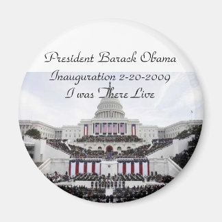 Inauguratie president Barack Obama in 2009 Magneet