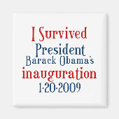 Inauguratie president Obamas Magneet (Voorkant)