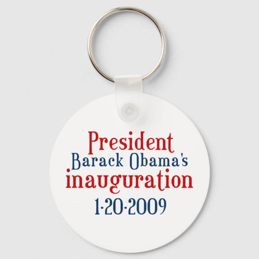 Inauguratie president Obamas Sleutelhanger (Voorkant)