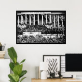 Inauguratie van President Taft 1909 Poster (Thuiskantoor)
