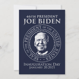 Inauguratiedag 2021 president Biden Holiday Kaart