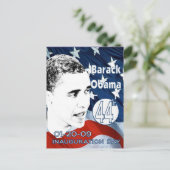 Inauguratiedag Briefkaart (Staand voorkant)