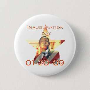 Inauguratiedag Ronde Button 5,7 Cm