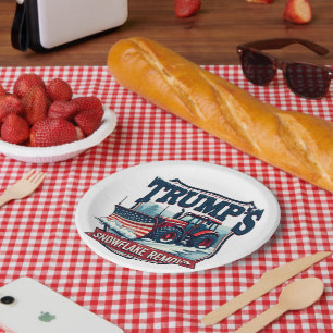 Inauguratiedag van de Snowflake Removal Service va Papieren Bordje