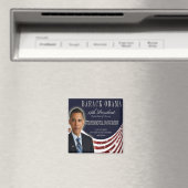 Inauguration 2013 Obama Magnet (In Situ (Lave-vaisselle))
