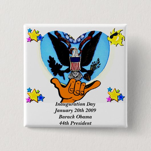 Inauguration Day 2009_ OBAMA_ Button (Voorkant)