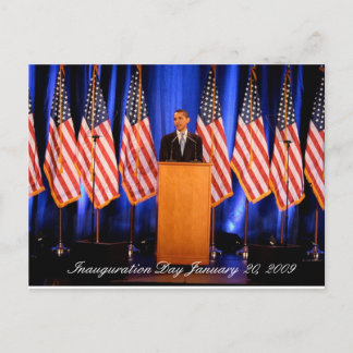 Inauguration Day 2009 Post Card - Gepersonaliseerd Briefkaart