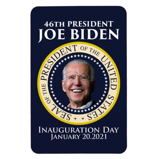 Inauguration day 2021 president Biden Magneet (Verticaal)