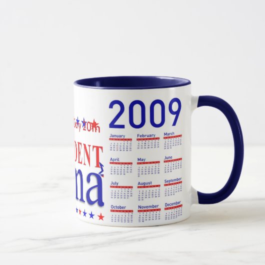Inauguration d'Obama - la tasse du collecteur avec (Droite)