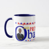 Inauguration d'Obama - la tasse du collecteur avec (Gauche)