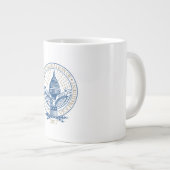 Inauguration Donald Trump Mike Pence 2017 Logo USA Jumbo Beker (Voorkant rechts)