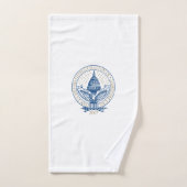 Inauguration présidentielle de Trump Pence Monogra (Serviette à main)