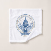 Inauguration présidentielle de Trump Pence Monogra (Gant de toilette)