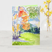 INBARE KUNST - WENSKAARTEN - HET THEMA VAN DE KAART (Gele Bloem)