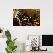 Inbarsting van de pelgrims poster (Thuiskantoor)