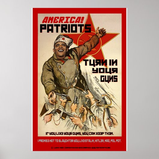 Inbeslagneming van pistool - 2e wijziging poster (Voorkant)