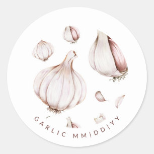 Inblikken   Datum   Knoflook Ronde Sticker