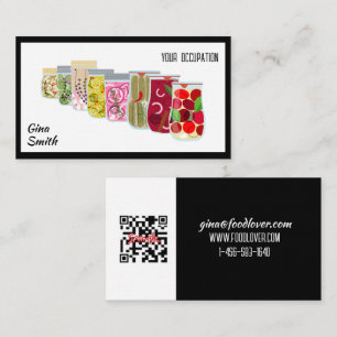 Inblikken QR Code Chef Visitekaartje