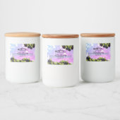 Inblikken van braambessen | Jam Jar Label Voedselcontainer Etiket (Flessen)