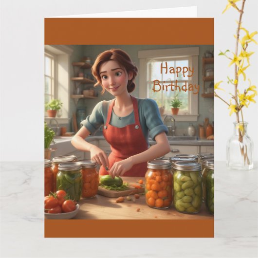 Inblikken van de oogst kaart (Gele Bloem)