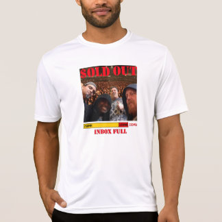Inbox Full "Sold Out"-rondleiding "Crowd"-shirt *n T-shirt
