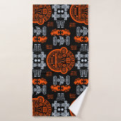 Inca Aztec Home Decor Badhanddoek (Badhanddoek)