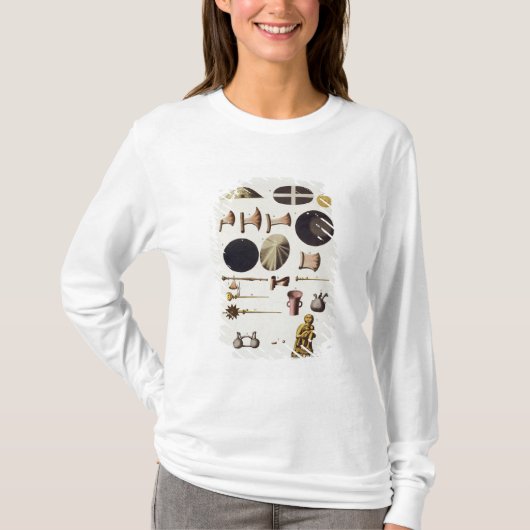 Inca-gereedschappen en artefacten, Peru, uit Le Co T-shirt (Voorkant)