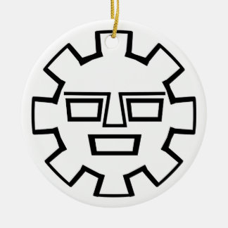 Inca God Keramisch Ornament