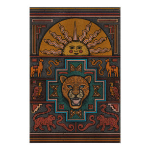 Inca-kunst Perfect Poster