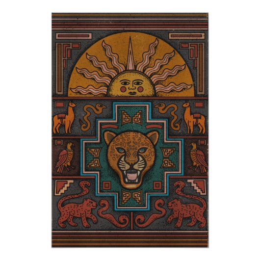 Inca-kunst Perfect Poster (Voorkant)