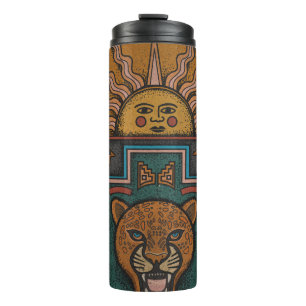 Inca-kunst Thermosbeker