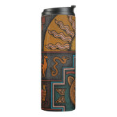 Inca-kunst Thermosbeker (Gedraaid links)