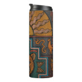 Inca-kunst Thermosbeker (Geroteerd rechts)