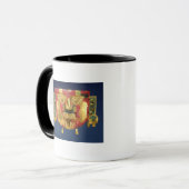 Inca-masker Mok (Voorkant links)