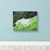 Inca Trail Machu Picchu Peru - Reisfotografie Canvas Afdruk (Insitu (Houten vloer))