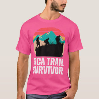 Inca Trail Survivor Peruaanse bergen T-shirt